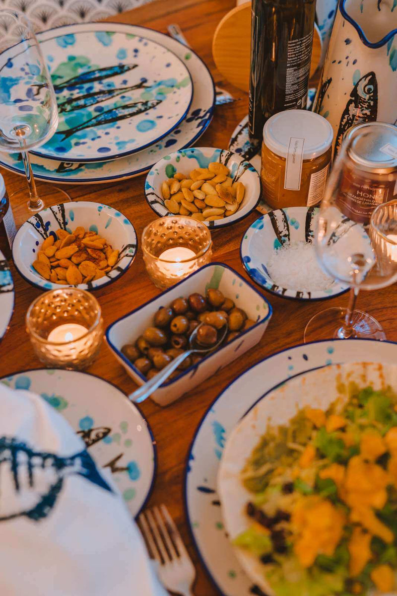 Vista Portuguese Wet Painting small bowl 16x14cm