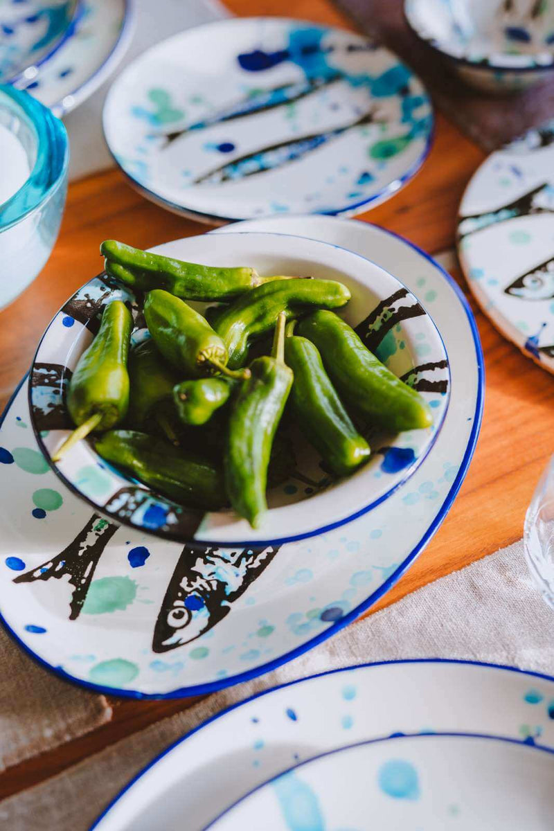 Vista Portuguese Wet Painting Bowl M 21.5x7.5cm