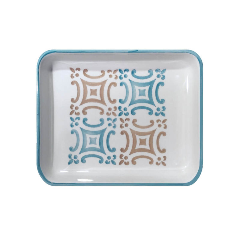 Vista Portuguese Turquoise/Beige, Mini Platte