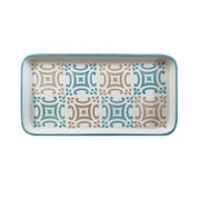 Vista Portuguese Turquoise/Beige, kleine Platte