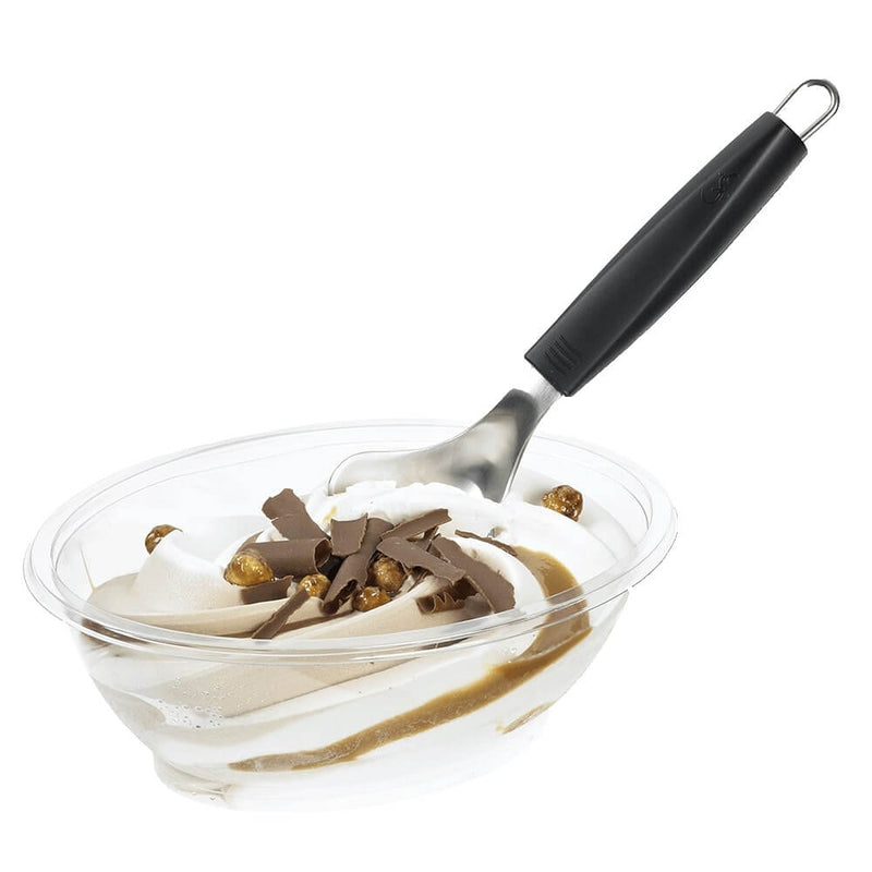 Eischhaber mit schwarzem Kunstoffgriff in Speiseeis