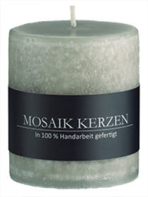 Mosaik Kerze Exclusive
