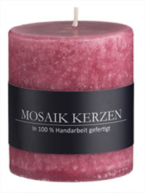 Mosaik Kerze Exclusive