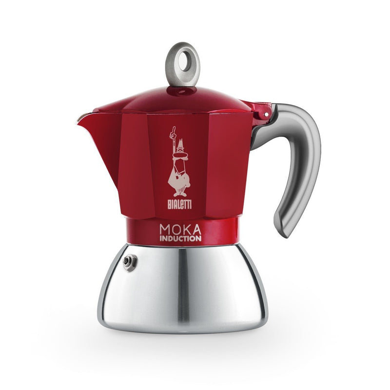 Bialetti Espressokocher Moka Induktion rot