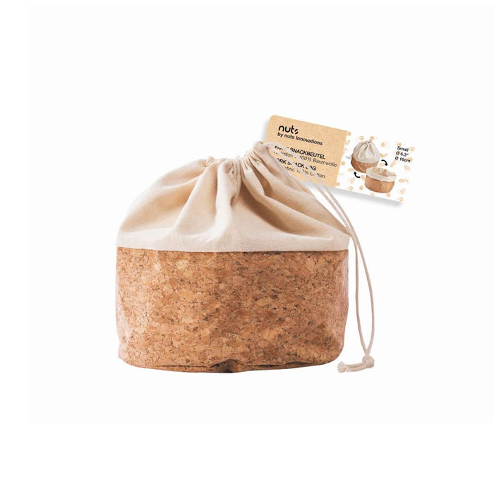Nuts cork bread or snack bag S 16cm