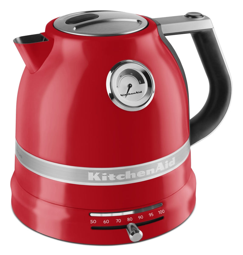 KitchenAid Artisan kettle with temperature setting 1.5l