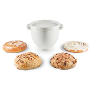 Brotbackschüssel mit Gebäck