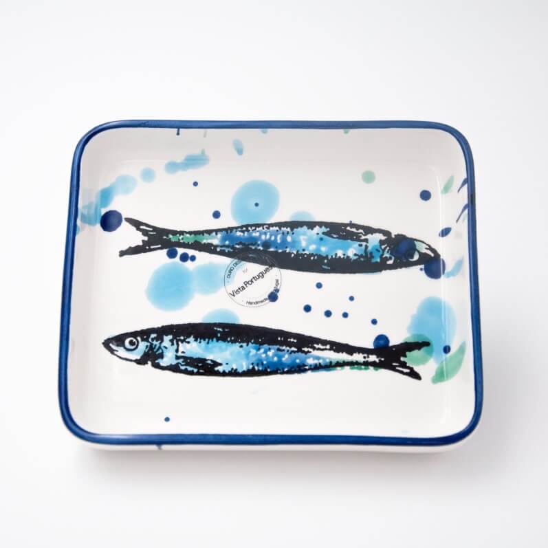 Platte von Vista Portuguese Wet Painting 