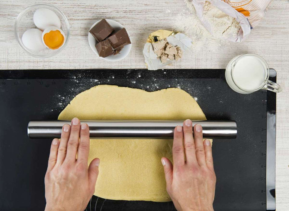 Lurch rolling pin stainless steel 4x40cm