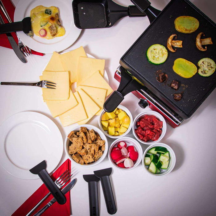 Spring Raclette 4 Classic with aluminum grill plate EU