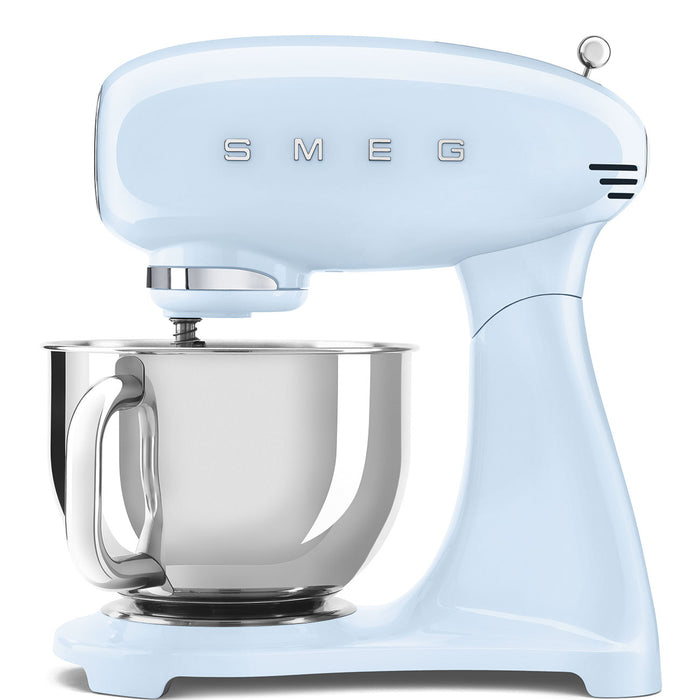 Smeg Küchenmaschine, Teigknetmaschine im Retro Design in der neuen Farbe pastellblau