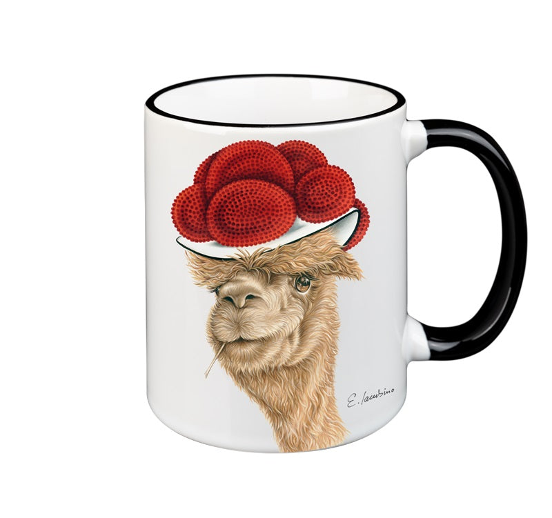 Schwarzwald Tasse Bollenhut Motiv,