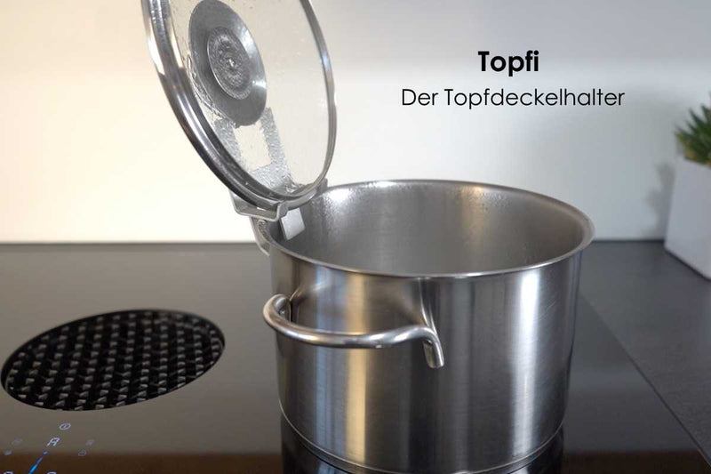 Topfi - der Topfdeckelhalter Made in Germany