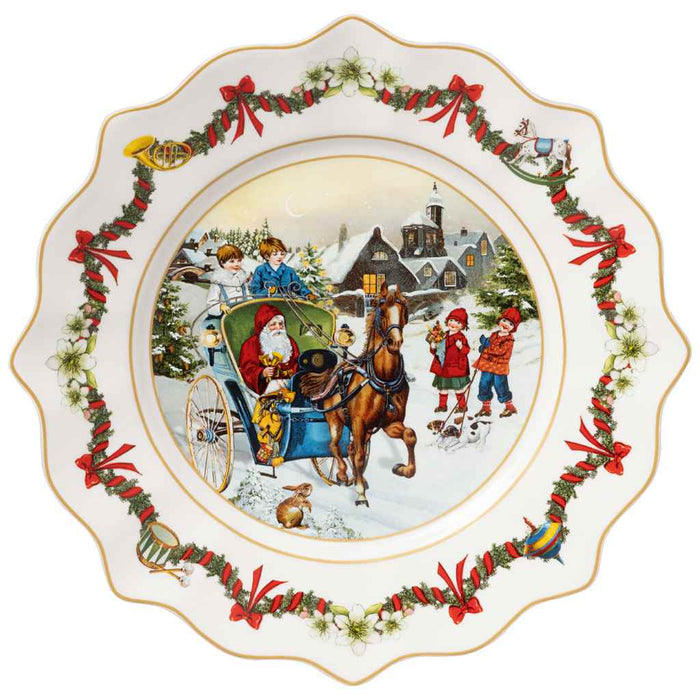 Villeroy and Boch Annual Christmas Edition annual plate 2022