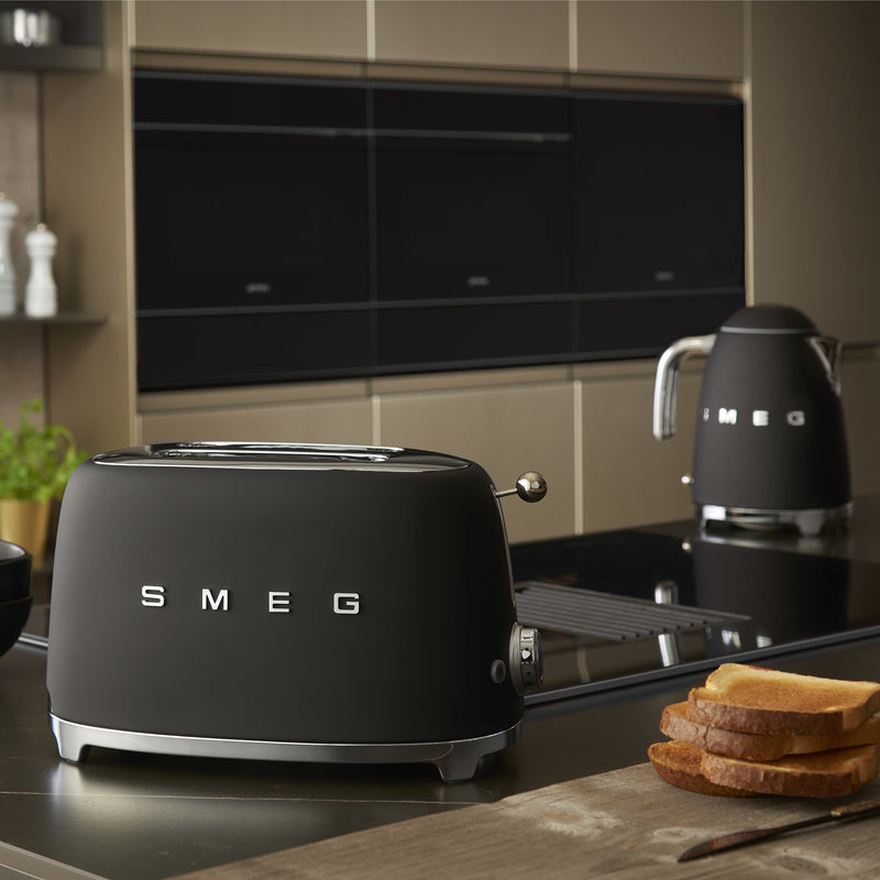 Smeg Toaster TSF01BLMEU schwarz matt