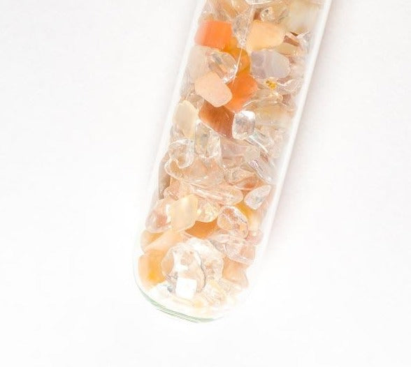 Gemstone water stick 25cm, monstein &amp; rock crystal