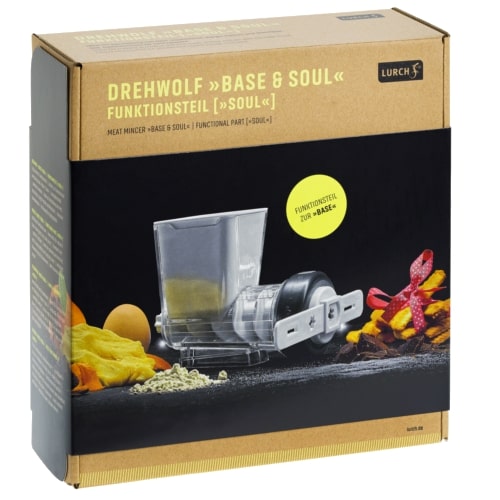 Lurch Base&Soul Drehwolf steingrau/weiß Funktionsteil