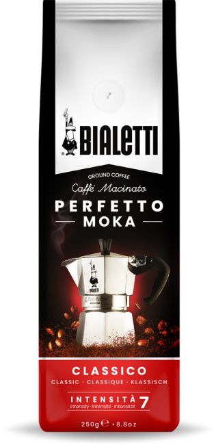 Bialetti Perfetto Moka Kaffee gemahlen 250g