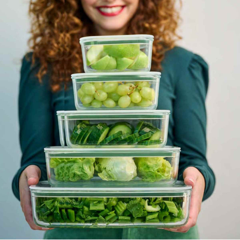 Mepal Frischhaltedose Easyclip Glas Nordic Sage