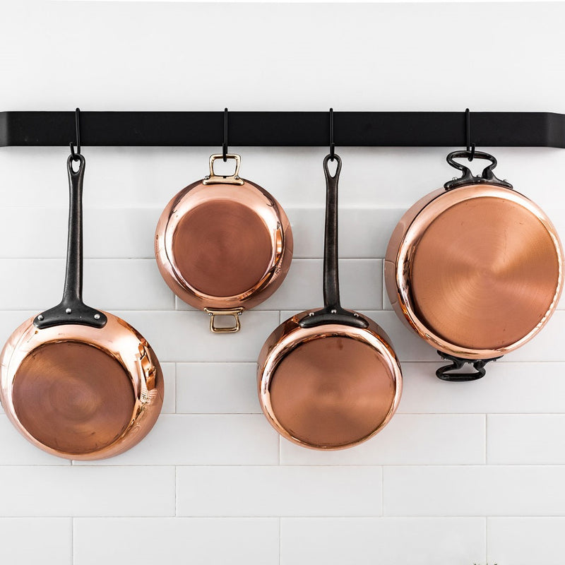 de Buyer Prima Matera massive Kupfer Sauteuse 20cm mit Gußeisengriff