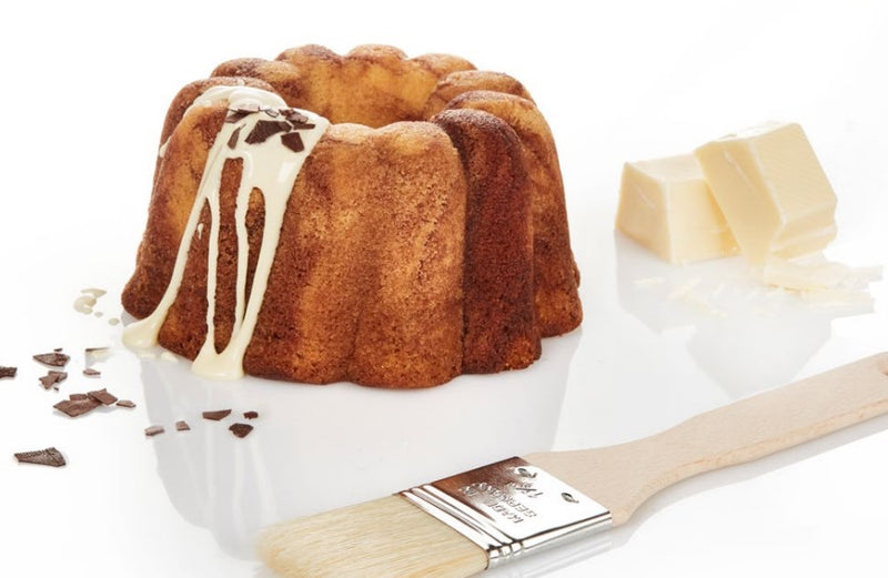 Keller Kuchenpinsel, Buche, 35 mm, Naturborsten