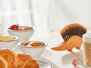 Keller Bürsten Tischigel - Hochwertiger Tischbesen aus Buchenholz