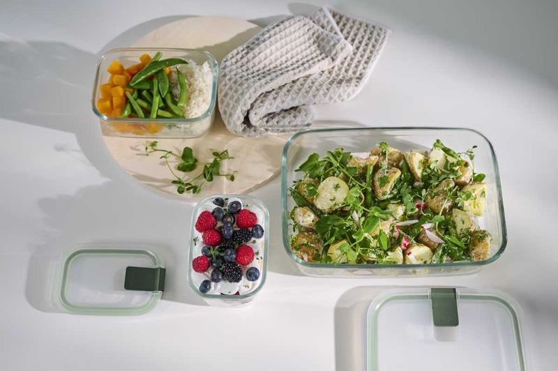 Mepal Frischhaltedose Easyclip Glas Nordic Sage