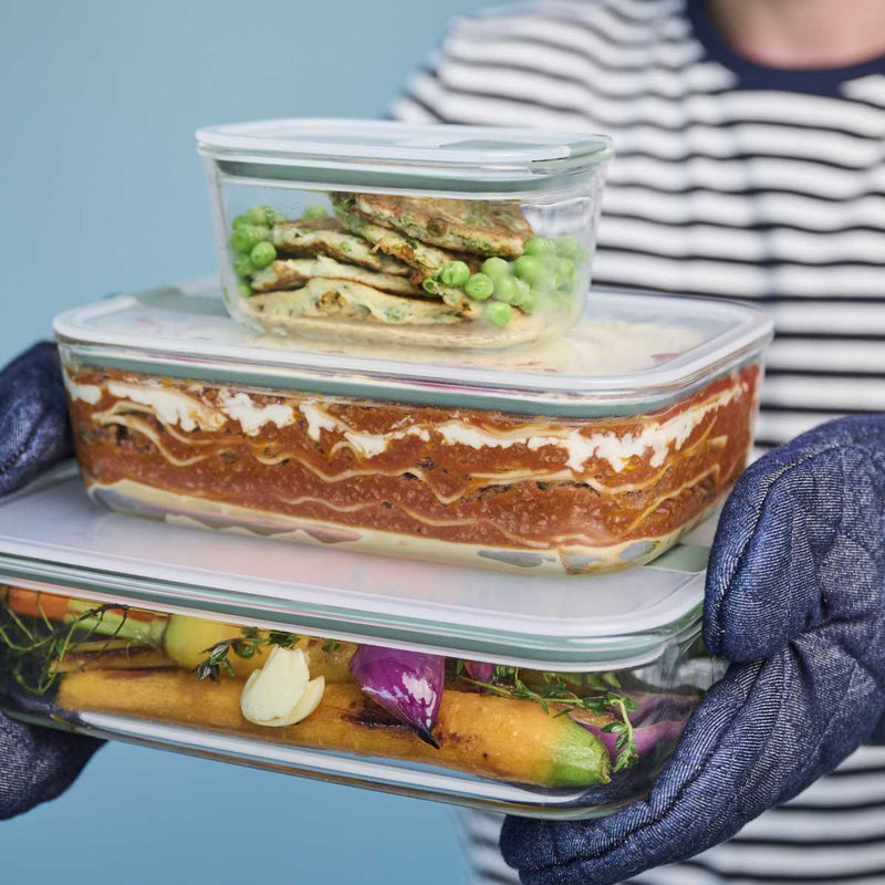 Mepal Frischhaltedose Easyclip Glas Nordic Sage