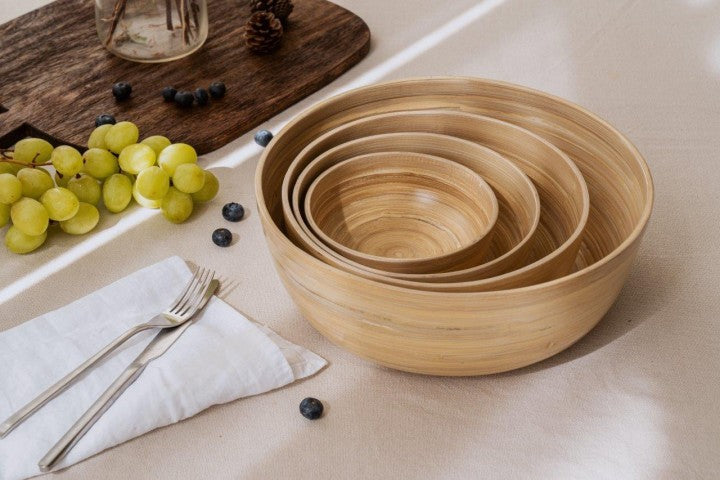 Nuts Bowl Bamboo S 14x5.5cm