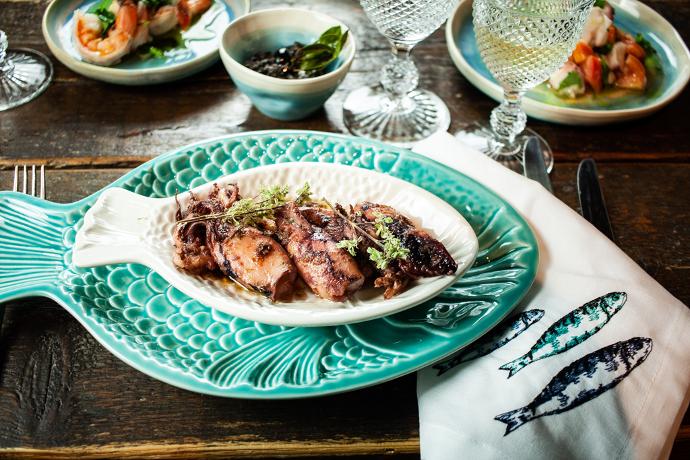 Vista Portuguese Fisch Platte klein 13,5x23,5cm