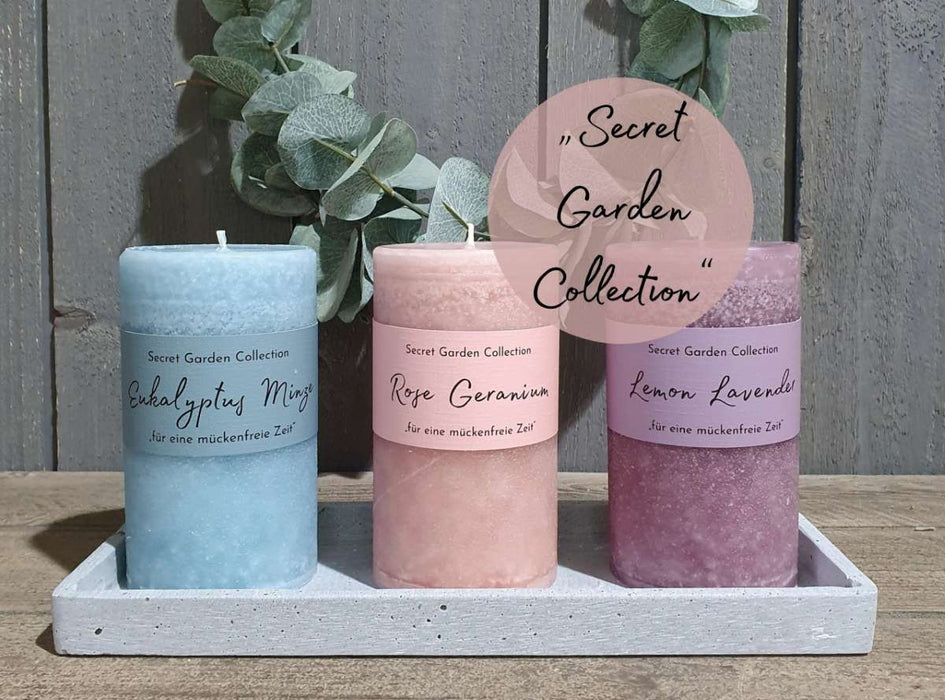 Schulthess anti-mosquito scented candle Secret Garden