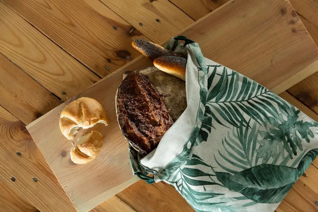 Slowroom Premium linen bread bag,