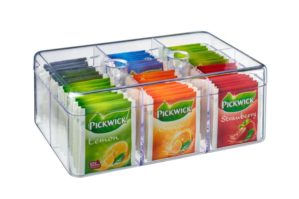 Mepal storage container tea caddy rectangular, for tea bags